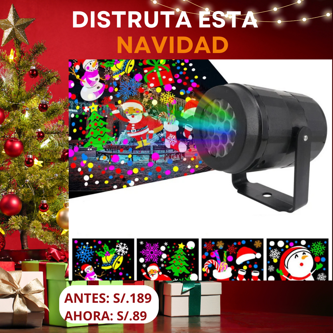 Proyector LED navideño Liovaimport